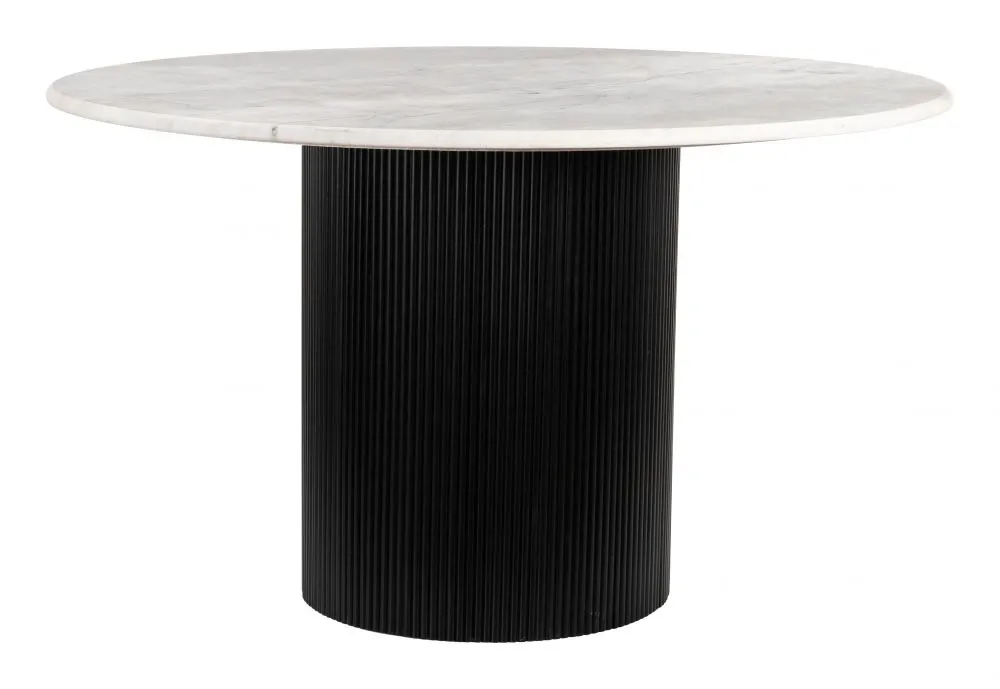 Izola Dining Table White & Black