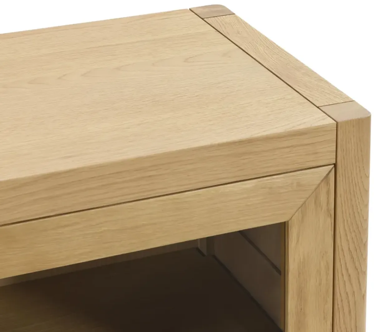 Beechgrove Four Door Sideboard in Natural Brown