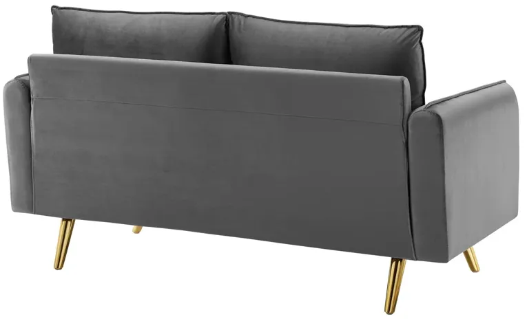 Revive Performance Velvet Loveseat