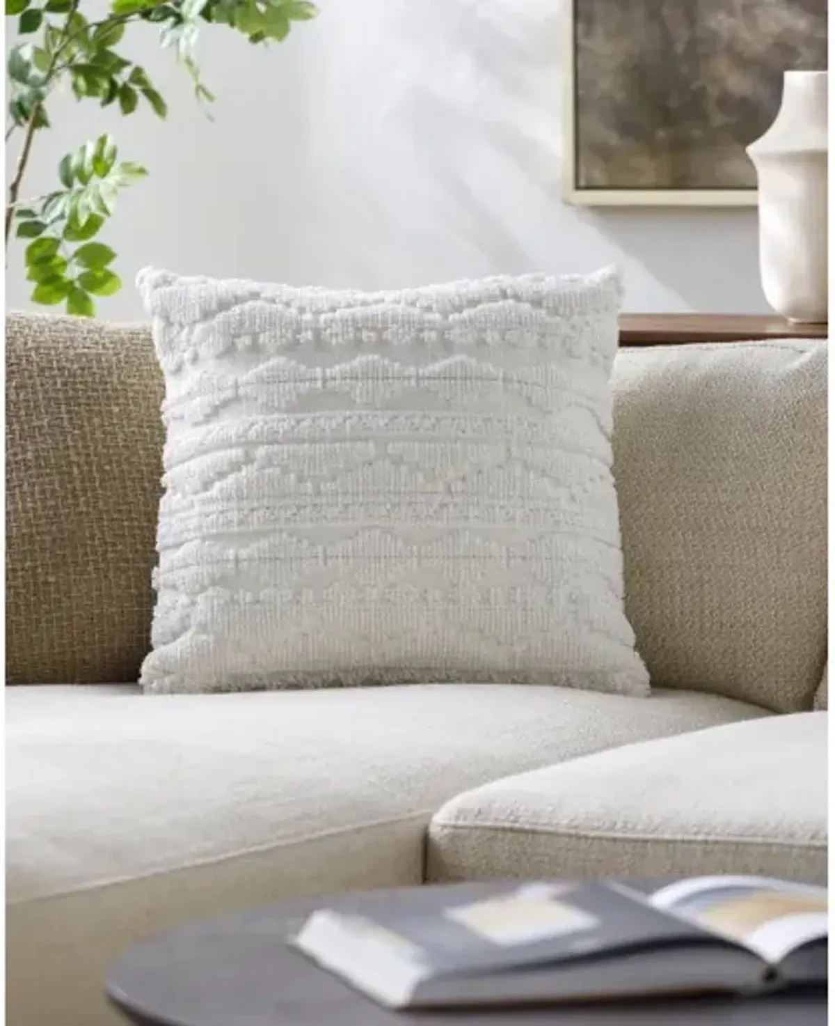 Matthew MTW-001 22"L x 22"W Accent Pillow