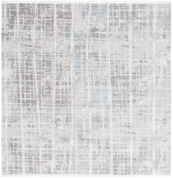 MILA 230 GREY  6'-7' x 6'-7' Square Square Rug