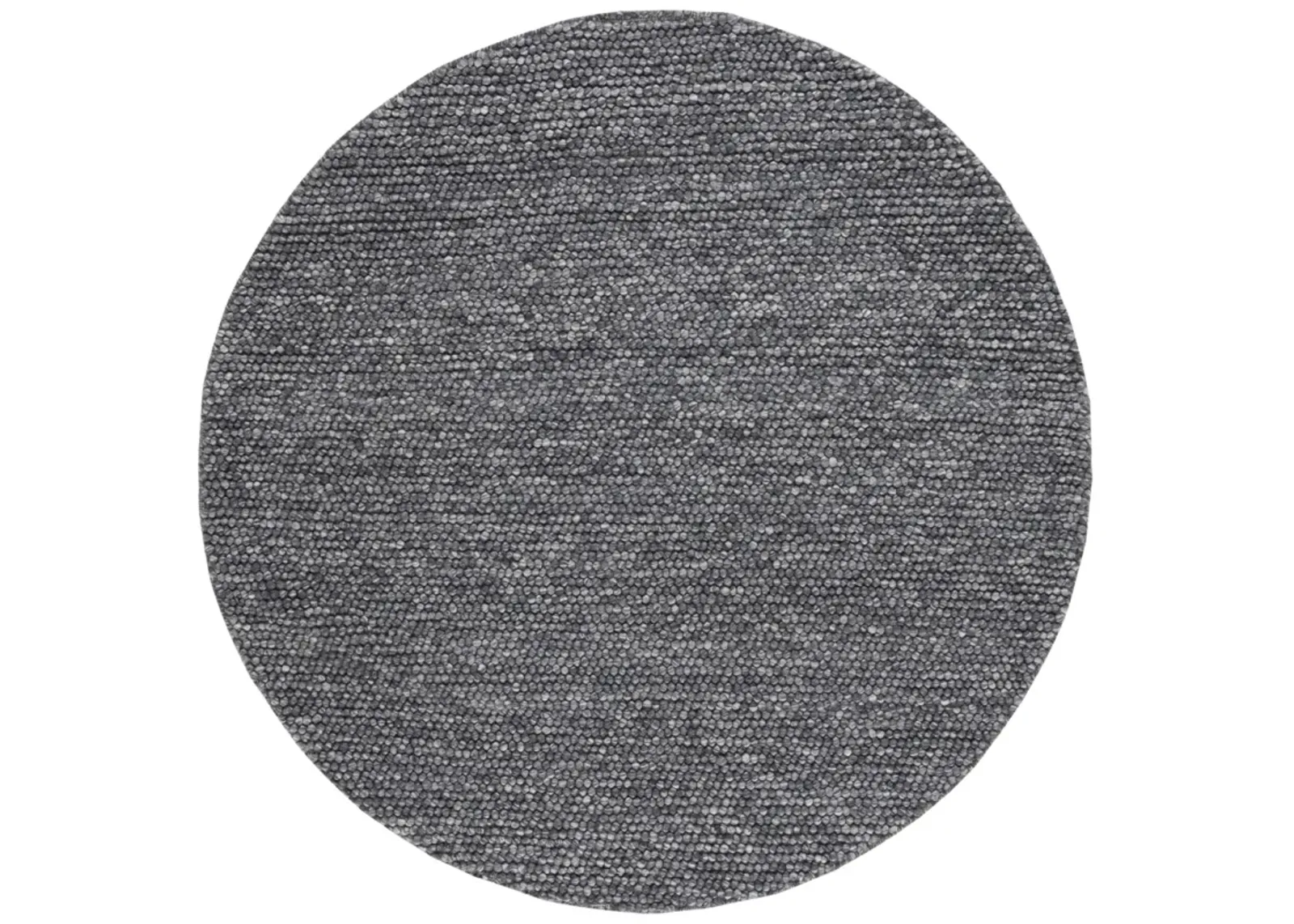 NATURA 620 DARK GREY 4' x 4' Round Round Rug