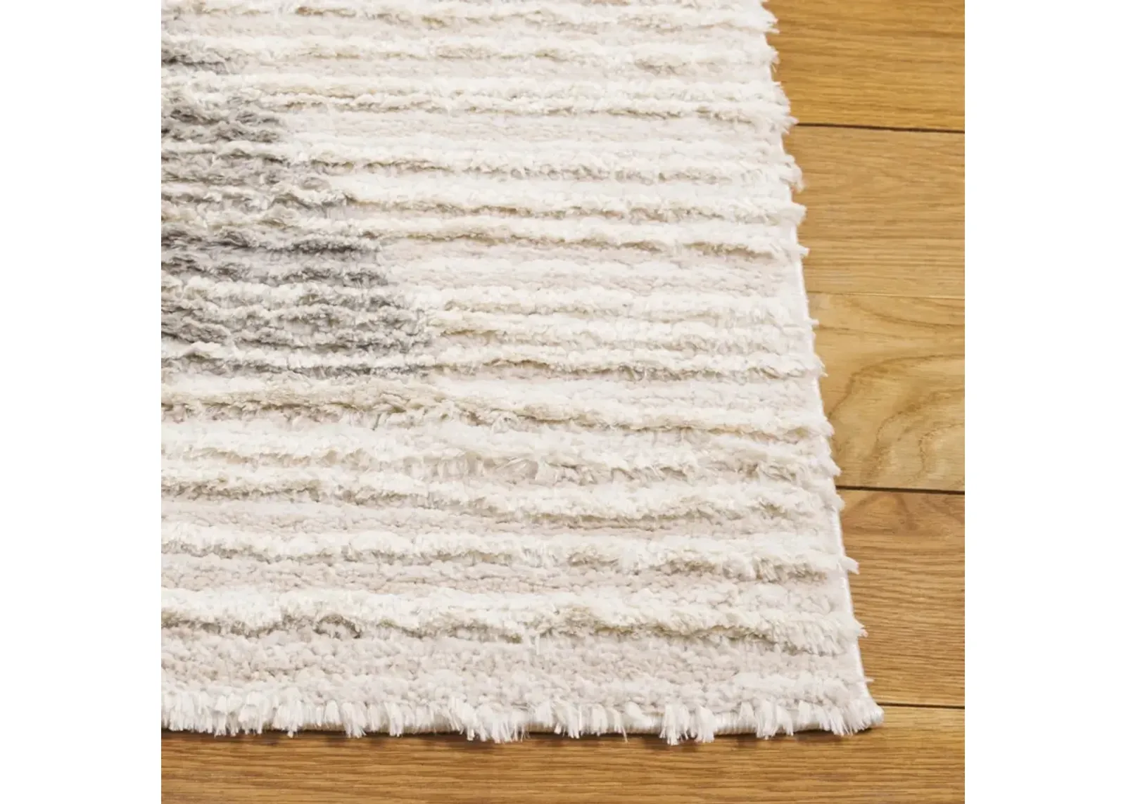 SEATTLE SHAG 911 IVORY  6'-7' x 6'-7' Square Square Rug