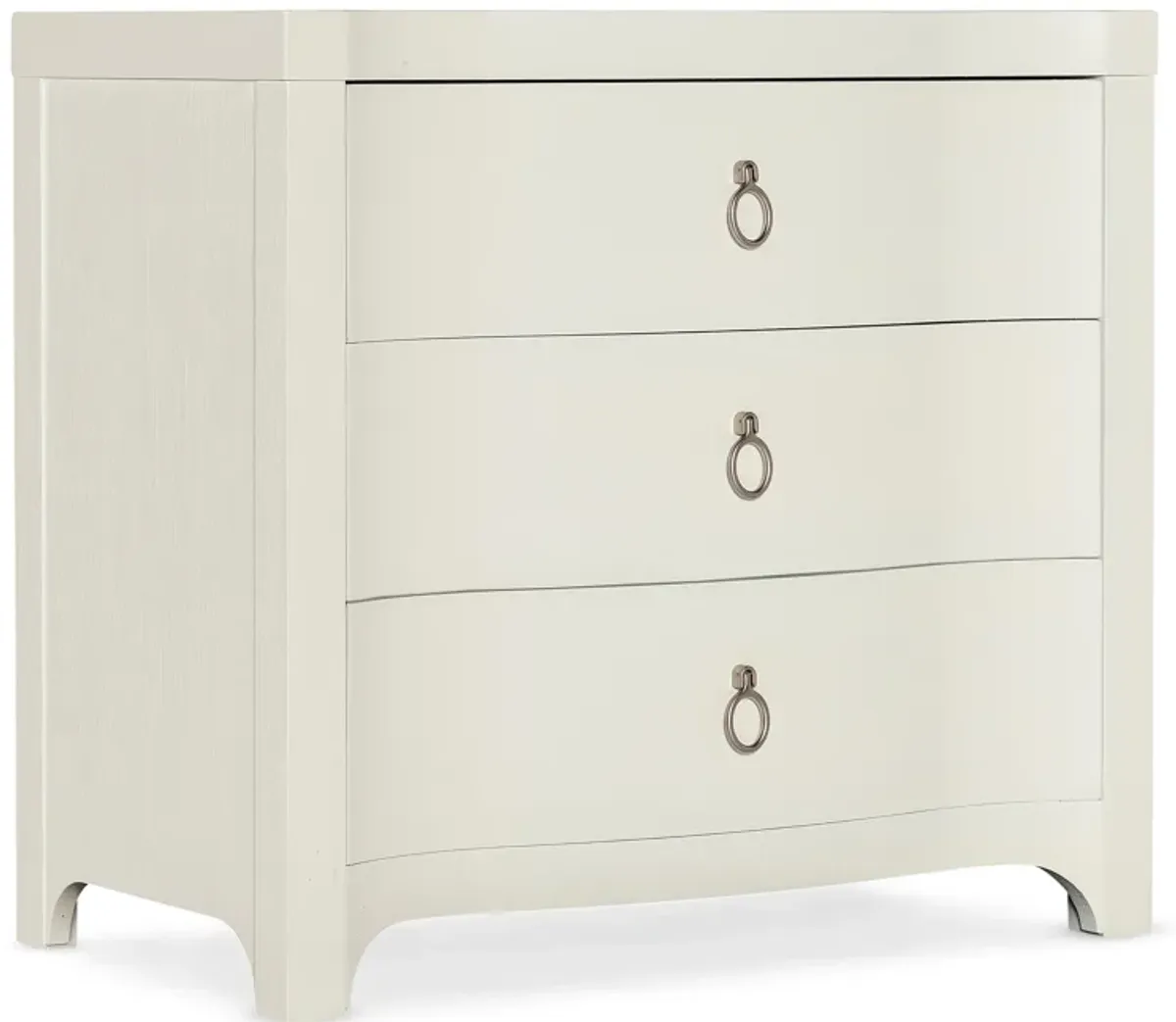 Serenity Antigua Three Drawer Nightstand