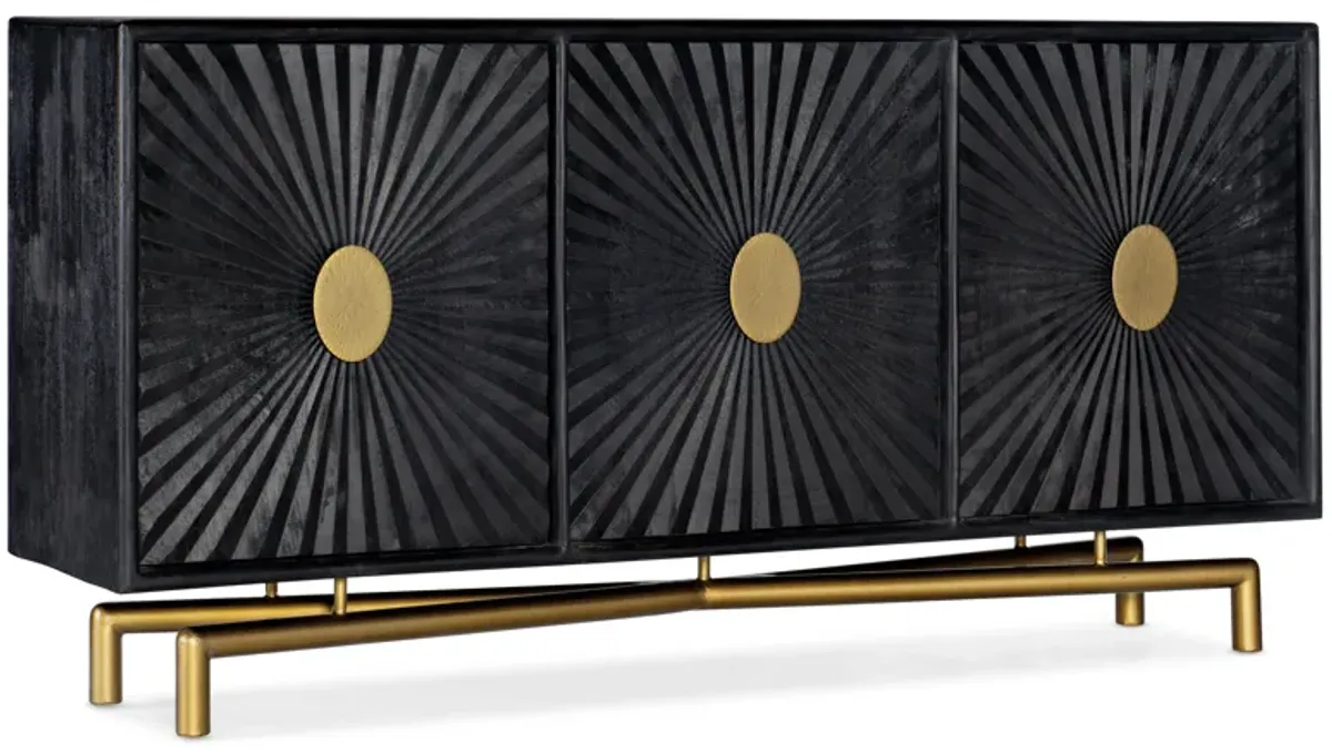 Ebonized Entertainment Console