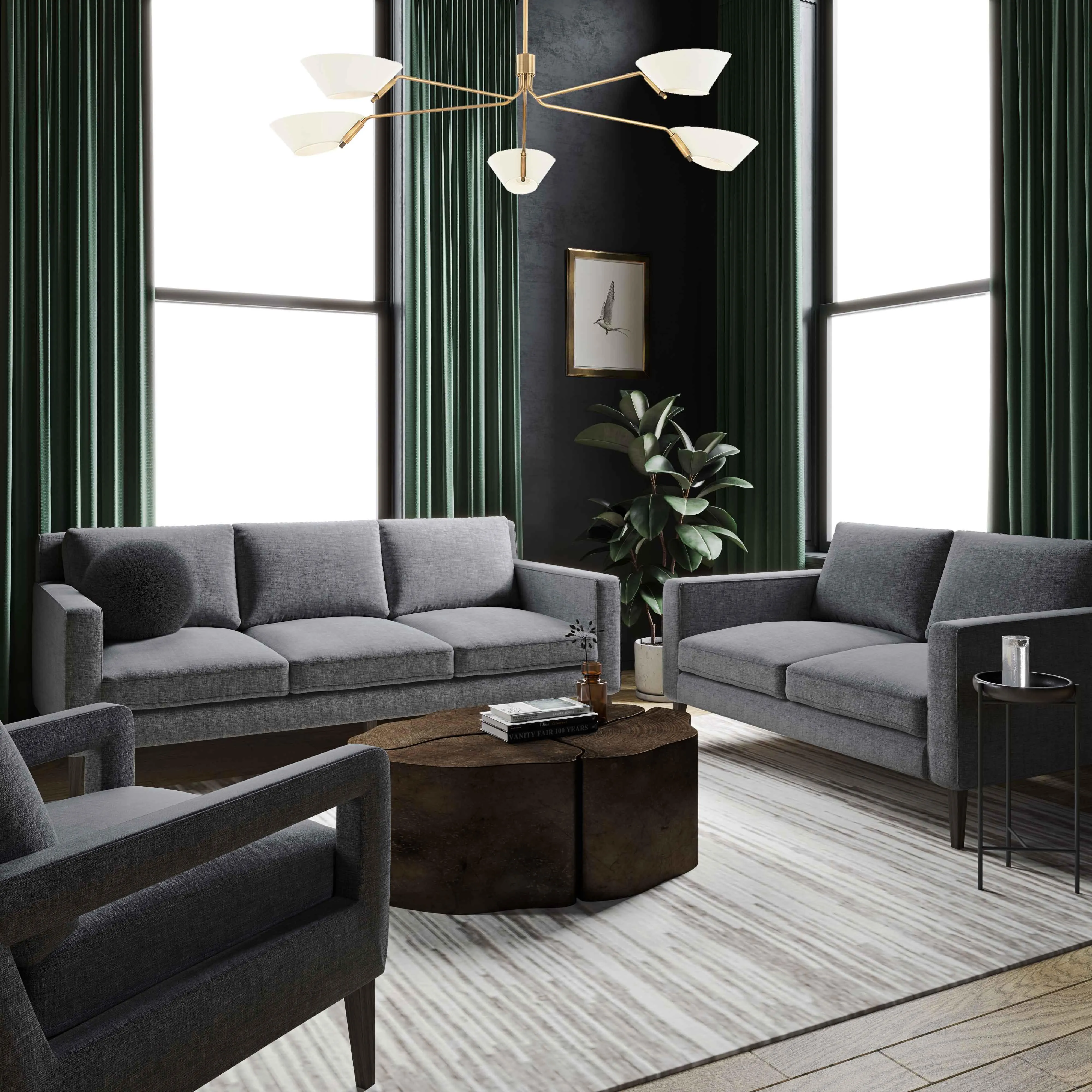 Luna Gray Sofa