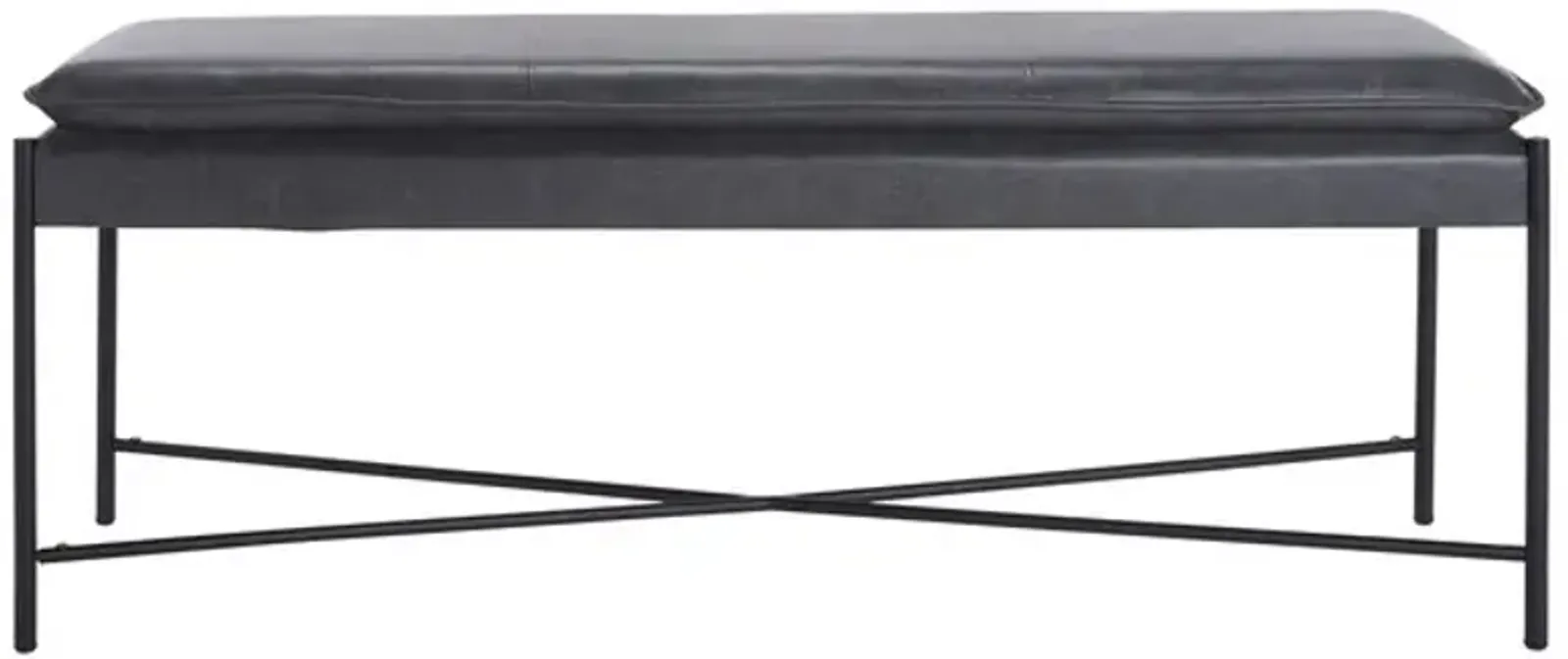 Kara Cushioned X Bench