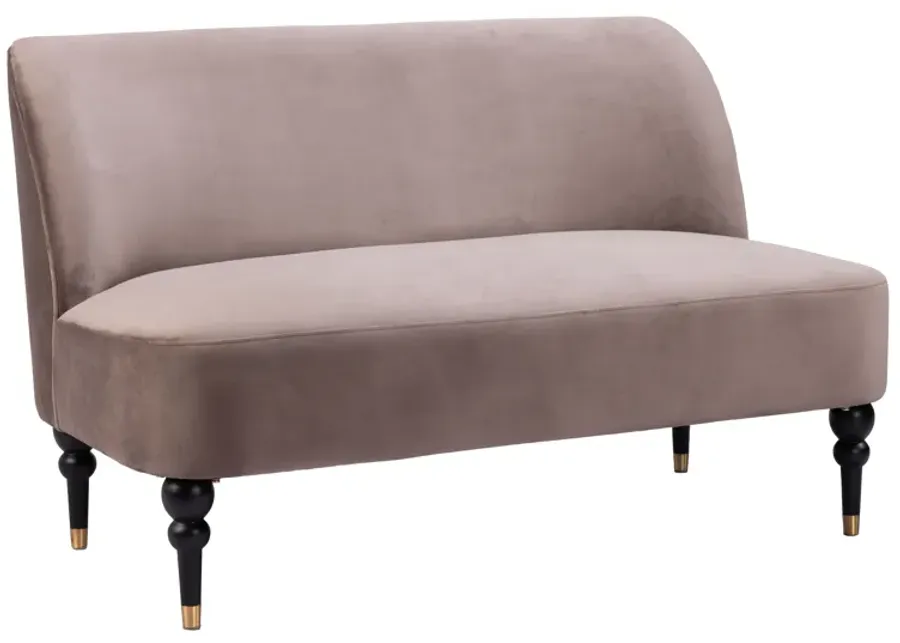 Bintulu Loveseat Taupe