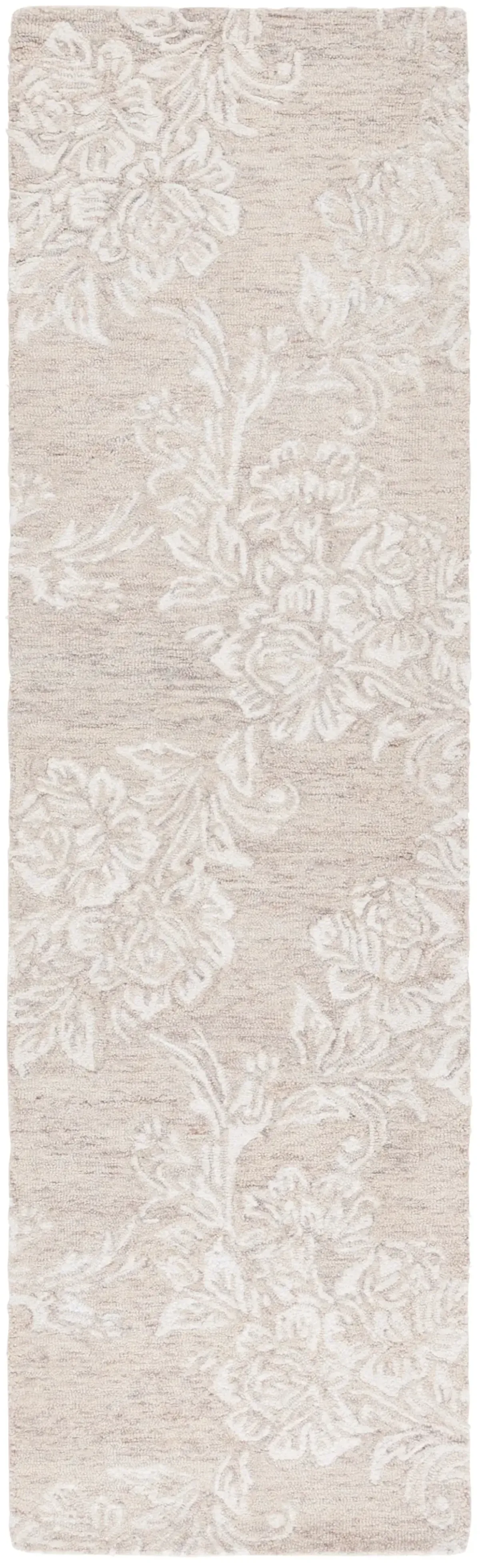 METRO 981 BEIGE  2'-3' x 8' Runner Rug