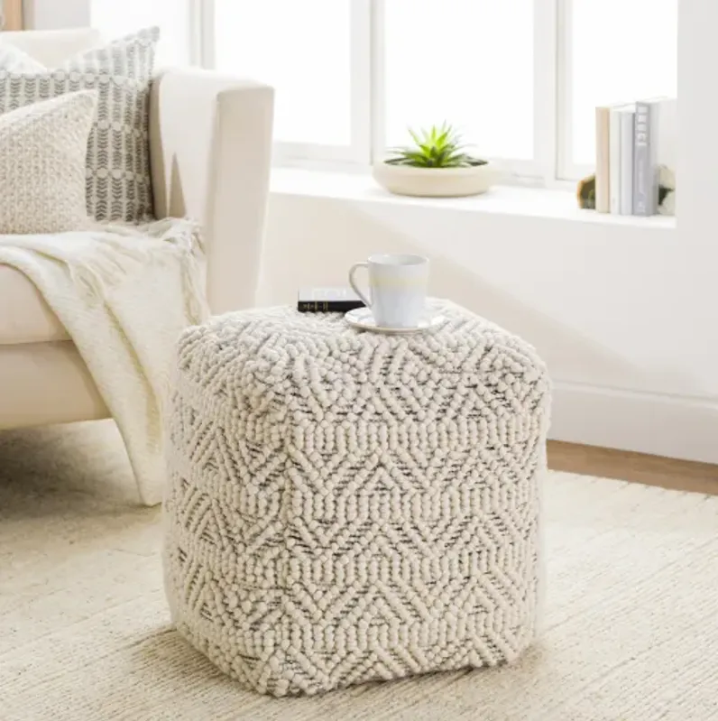 Hygge 18"H x 18"W x 18"D Pouf