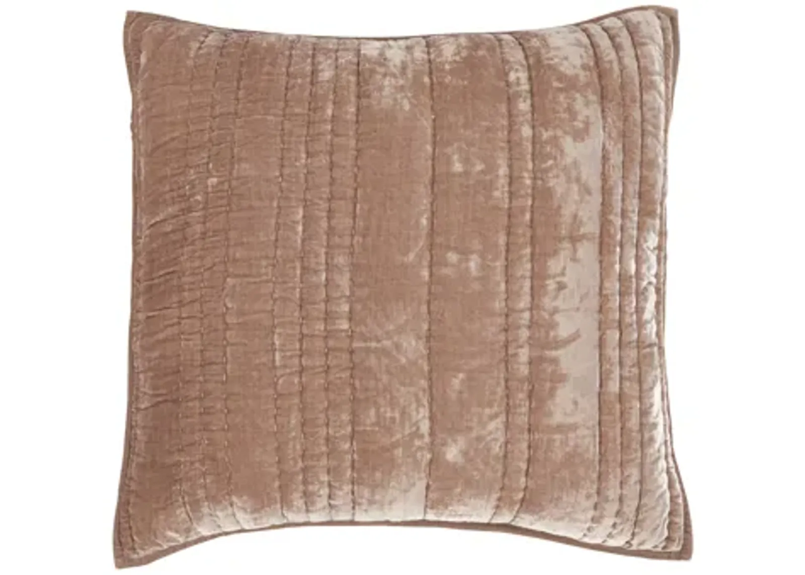 Maya Velvet Desert Taupe Sham