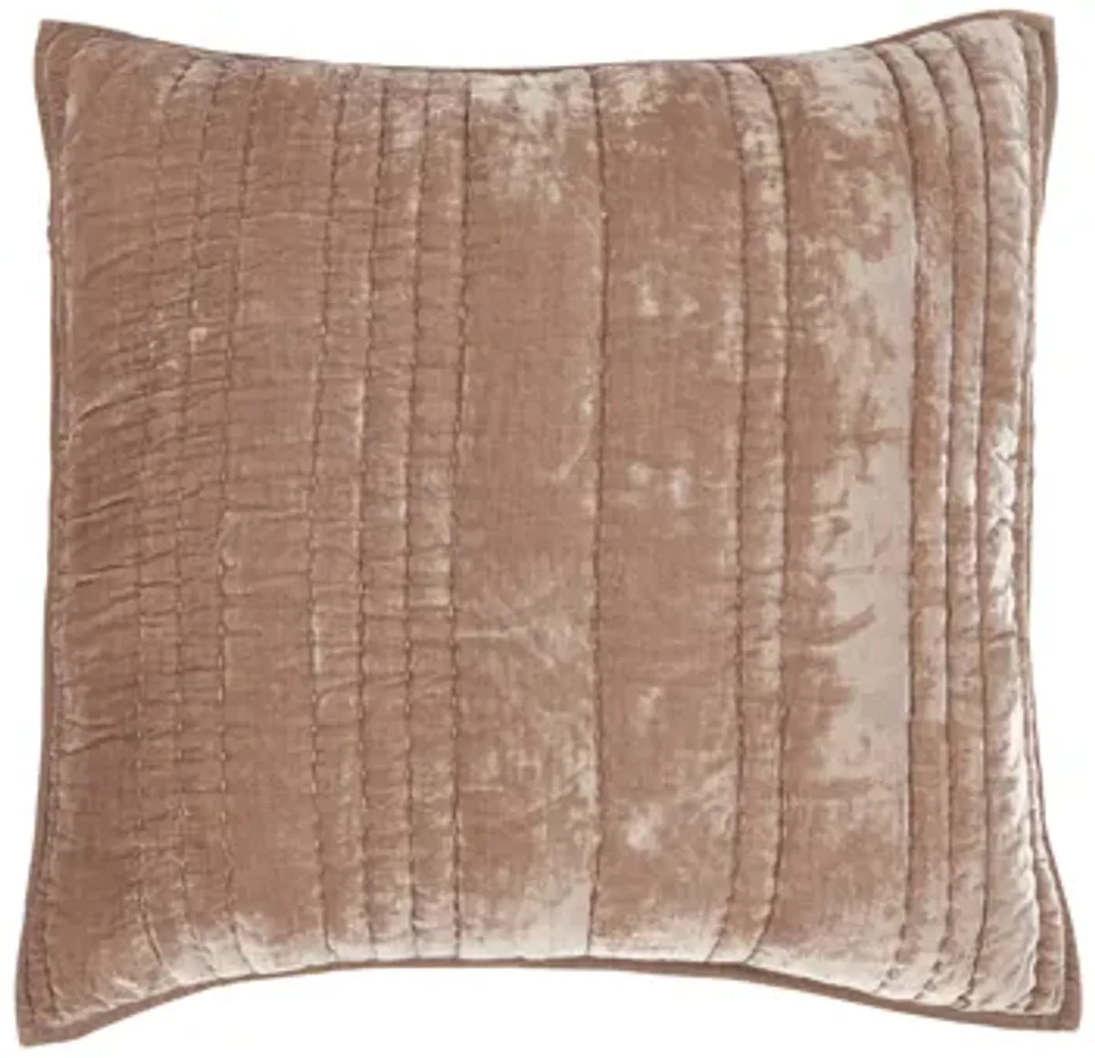 Maya Velvet Desert Taupe Sham