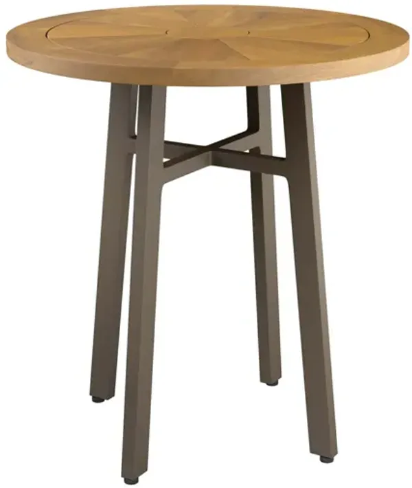 Meadow Outdoor Patio Teak Wood Dining Table By Modway
