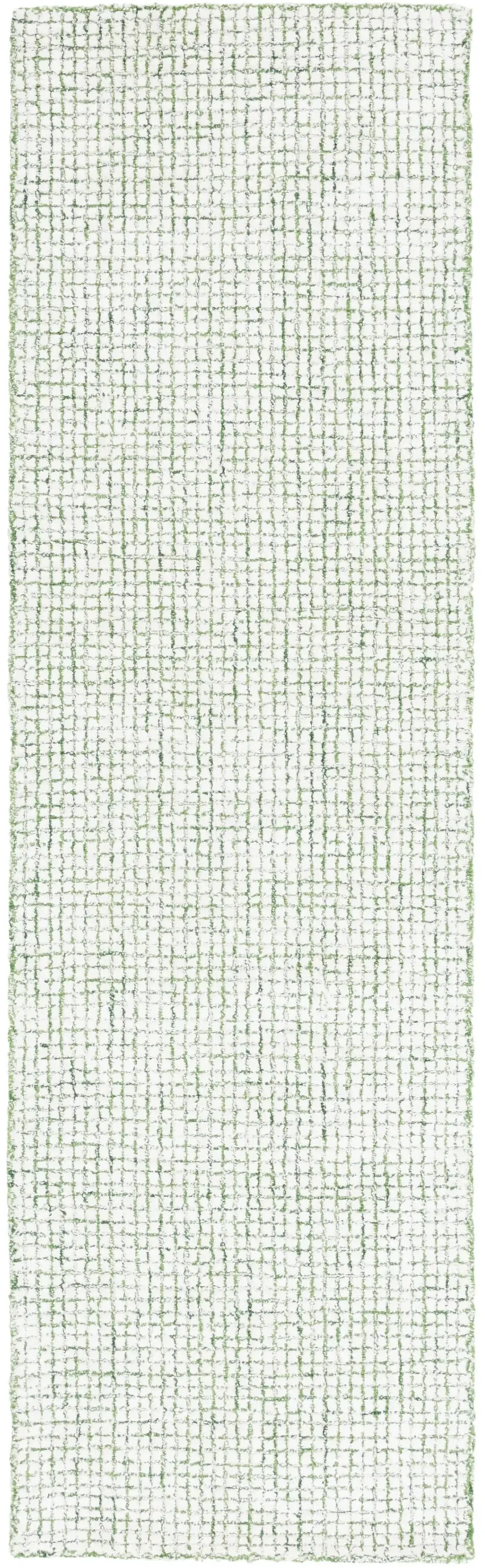 ABSTRACT 470 IVORY  2'-3' x 8' Runner Rug