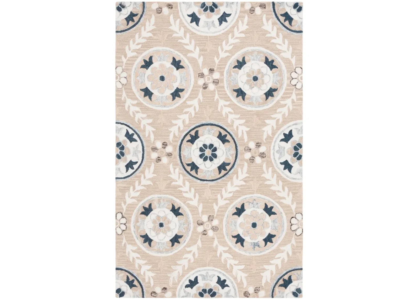 JARDIN 755 BEIGE  5' x 8' Medium Rectangle Rug