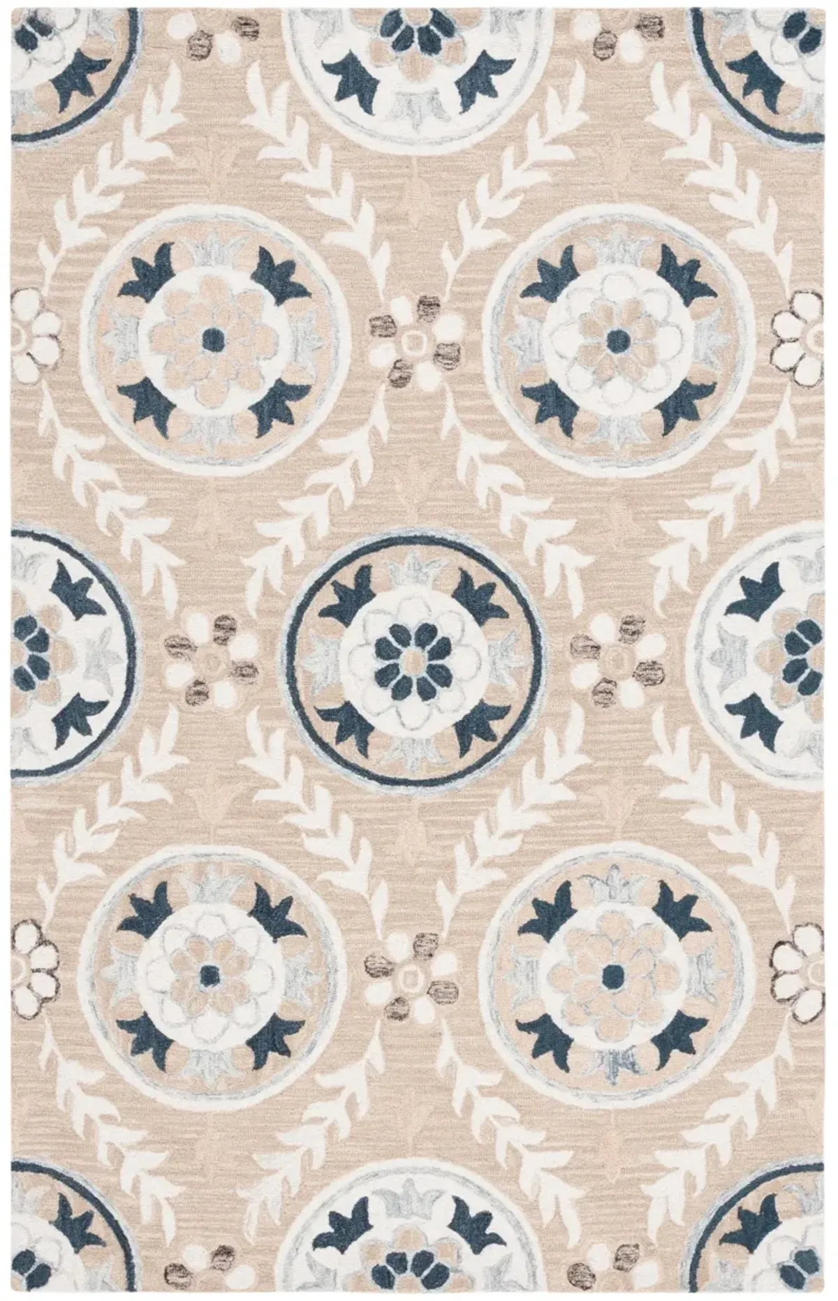 JARDIN 755 BEIGE  5' x 8' Medium Rectangle Rug