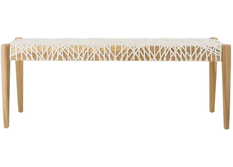 Bandelier Weave Bench