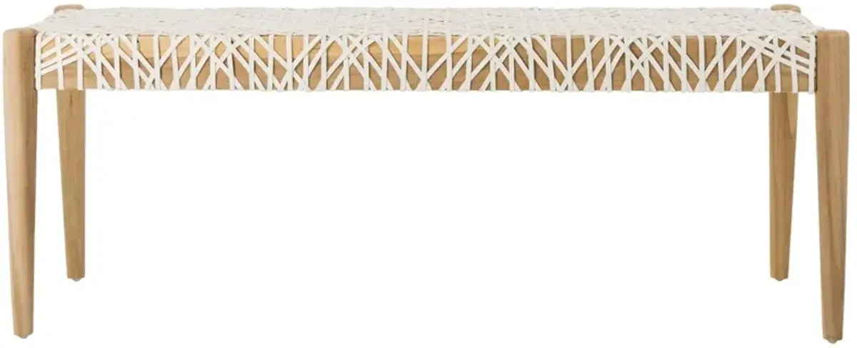 Bandelier Weave Bench