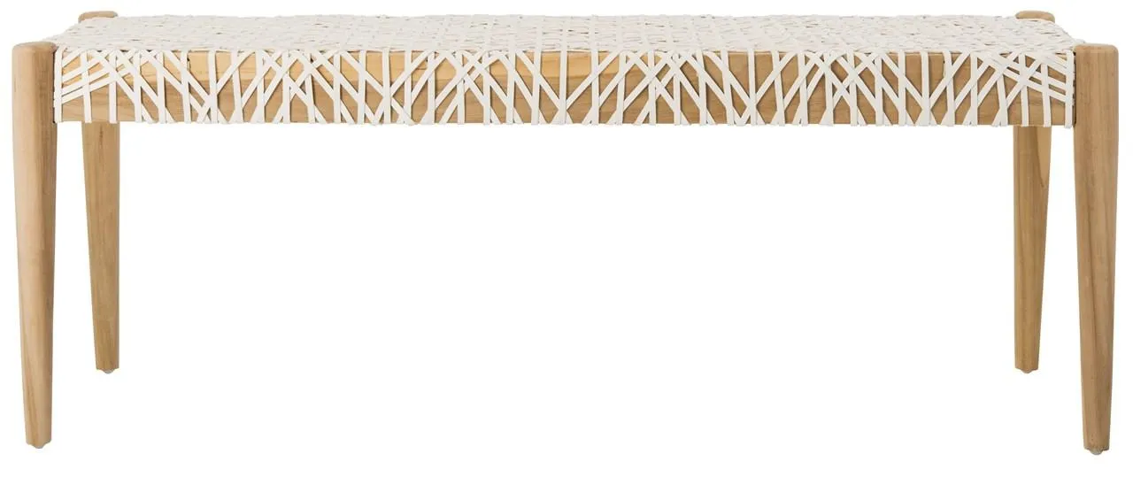 Bandelier Weave Bench