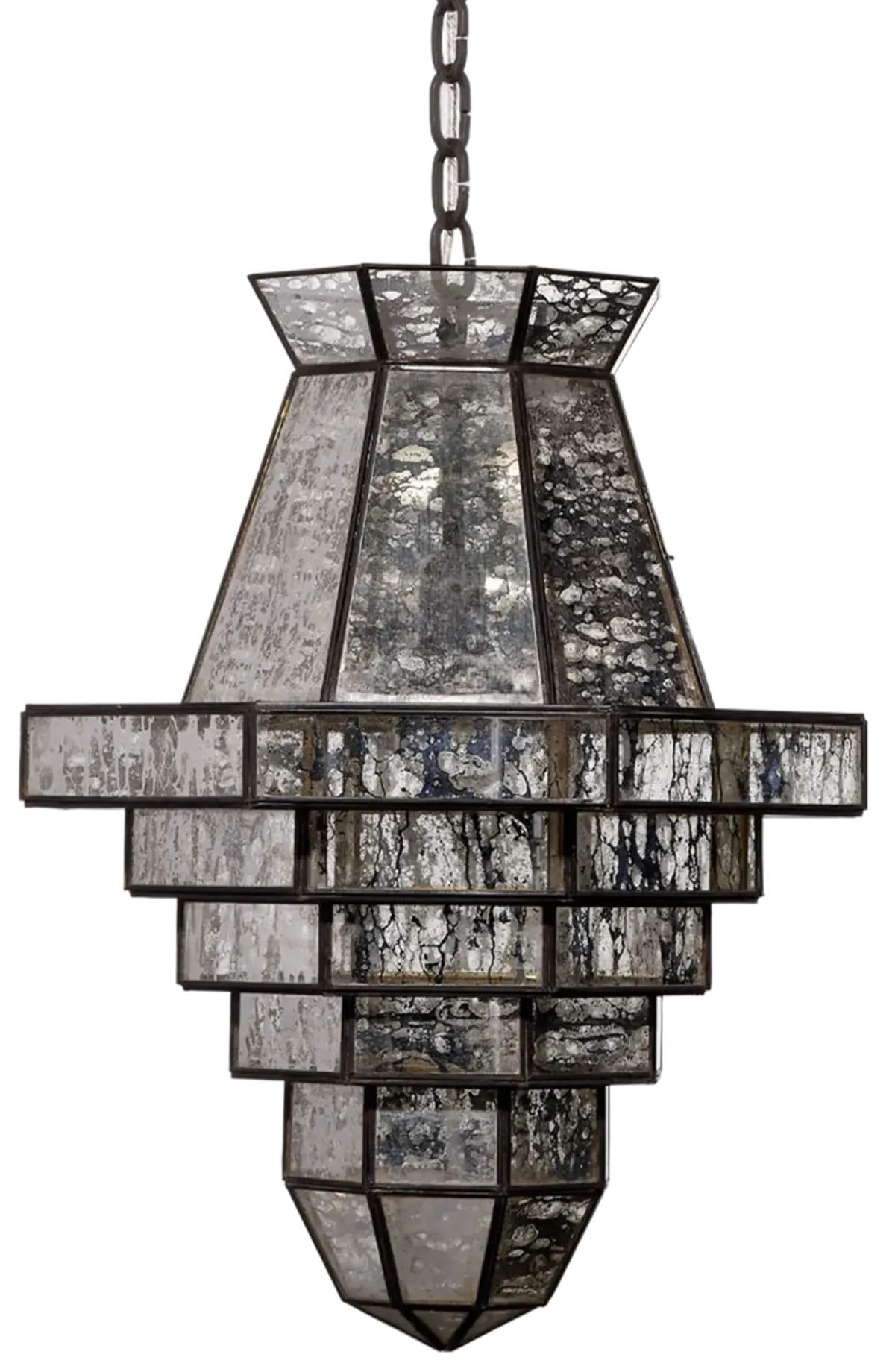 Imperial 1-Light Glass and Metal Pendant