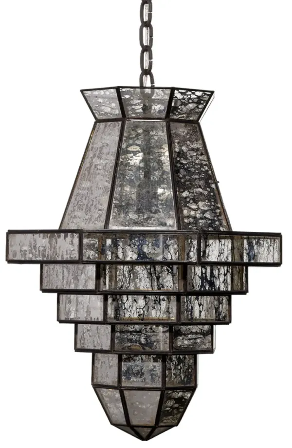 Imperial 1-Light Glass and Metal Pendant