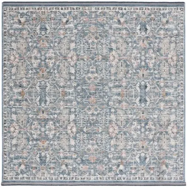 VIVALDI 568 Blue  6'-7' X 6'-7' Square Square Rug