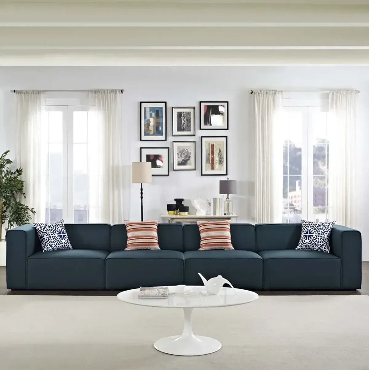 Mingle 4-Piece Upholstered Sofa 