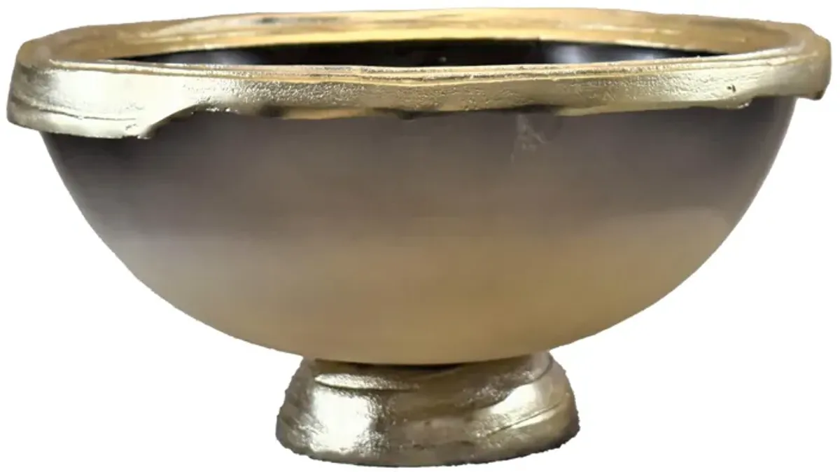 Bowl with Silver Base