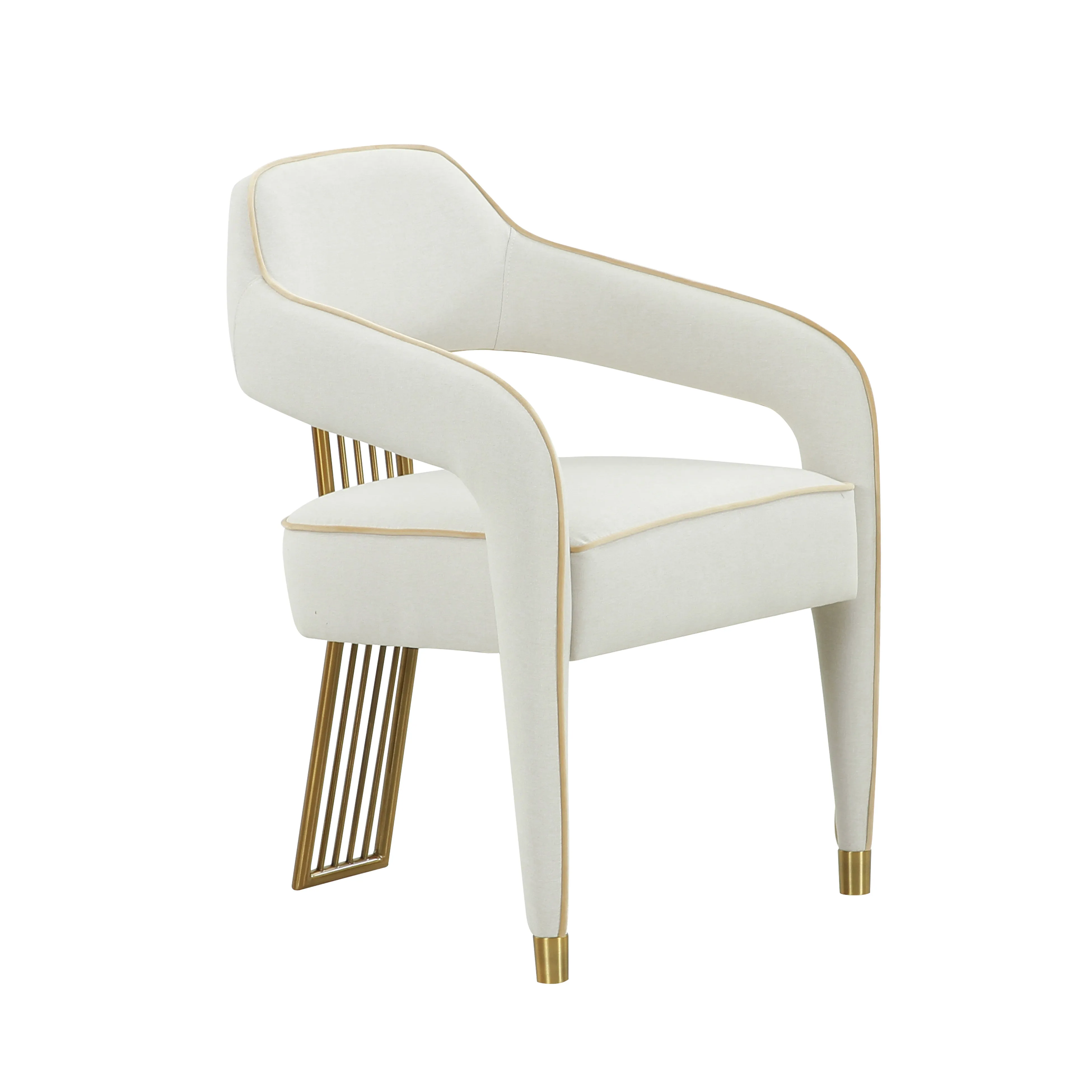 Corralis Cream Linen Dining Chair