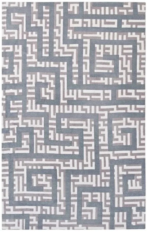 Nahia Geometric Maze 8x10 Area Rug