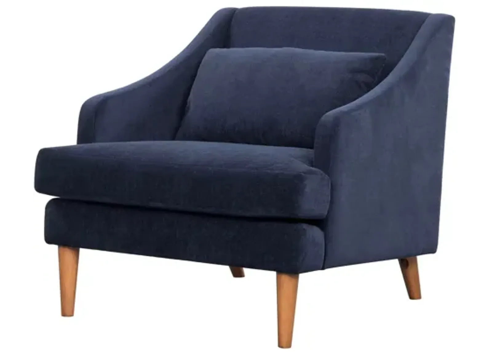 Missy Club Chair - Navy Chenille