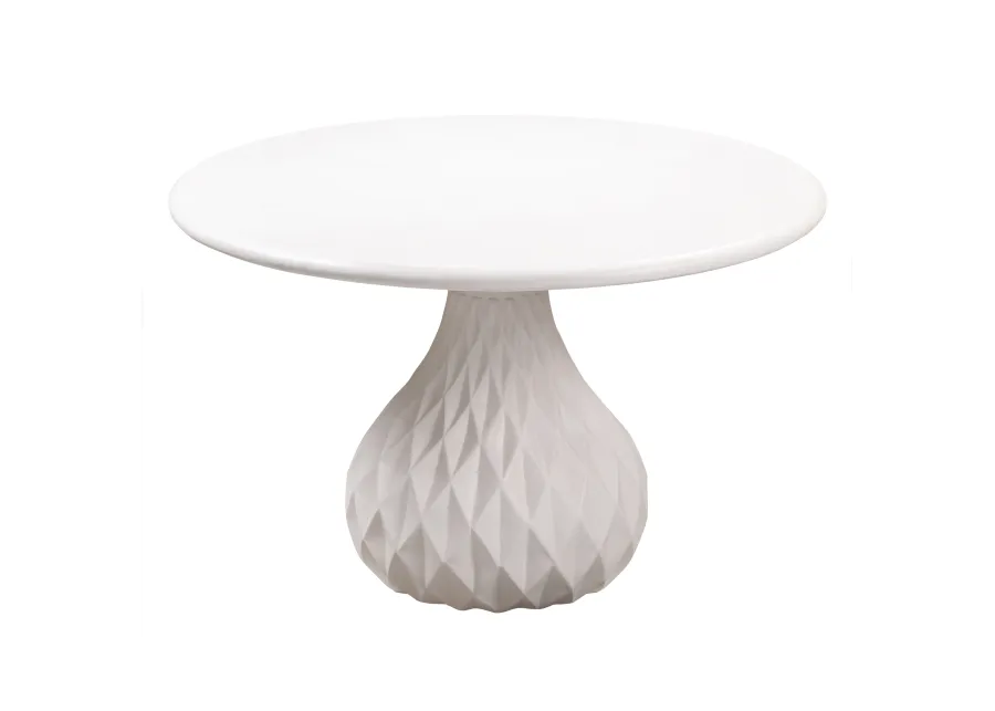 Tulum Ivory Concrete Dining Table