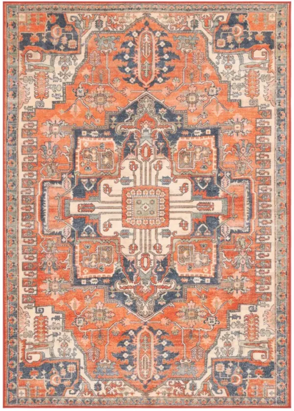 JOURNEY 100 RUST  8' x 10' Large Rectangle Rug