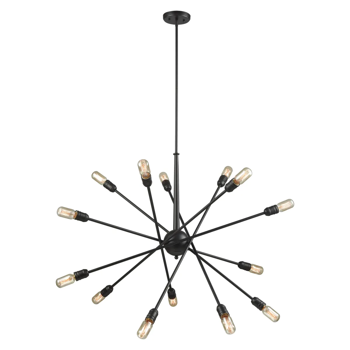 Delphine 38" Wide 14-Light Chandelier - Oil Rubbed Bronze