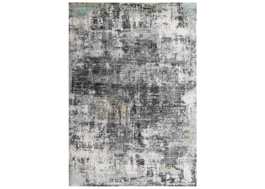 Odyssey M. Gray  Polypropylene 8' x 10' Rectangle Rug