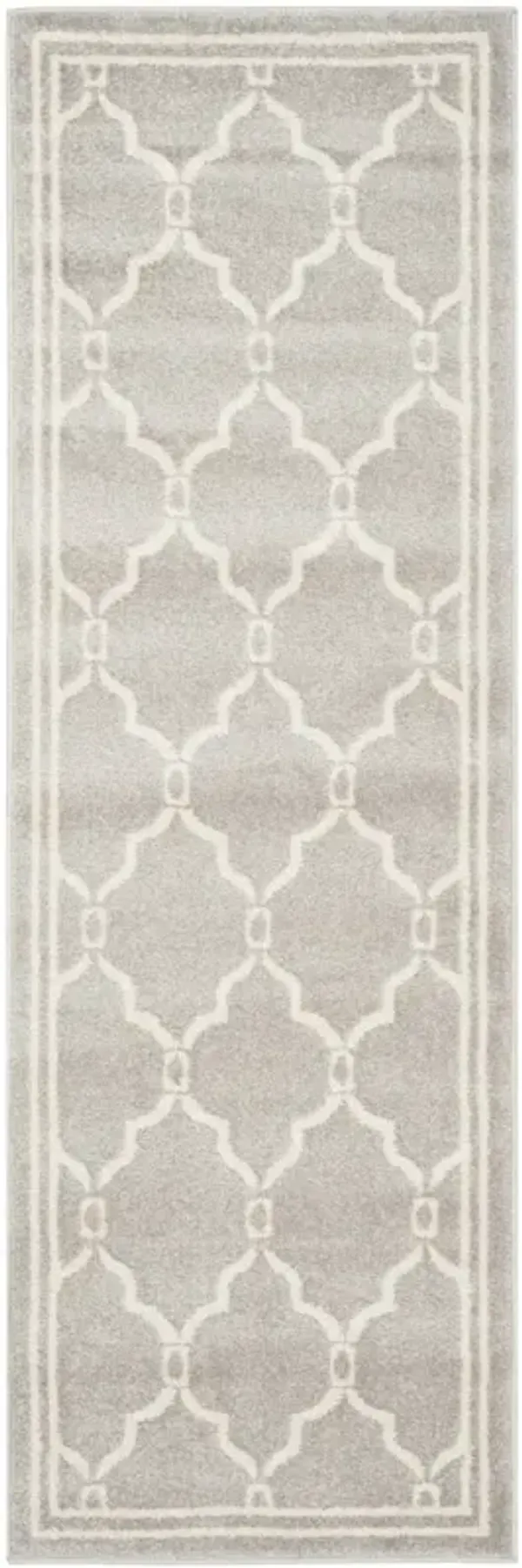 AMHESRT 414 LIGHT GREY  2'-3' x 8' Runner Rug