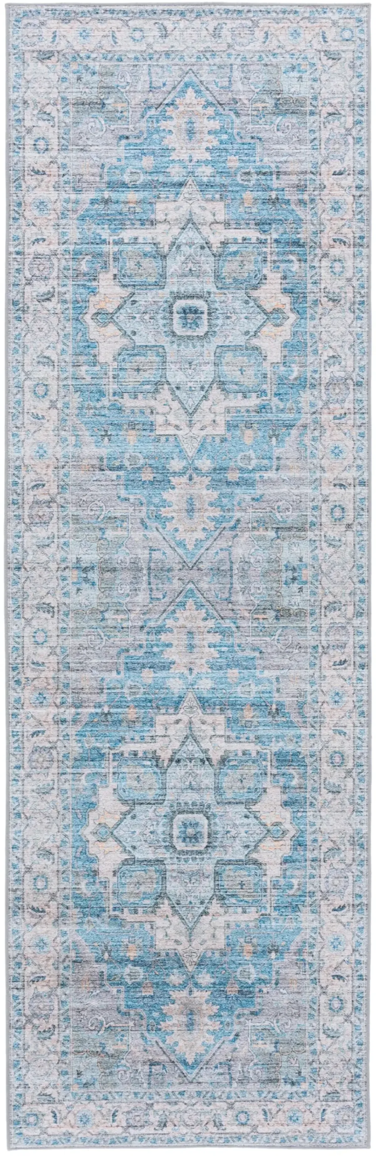 TUCSON 913 GREY  2'-6' x 8' Runner Rug