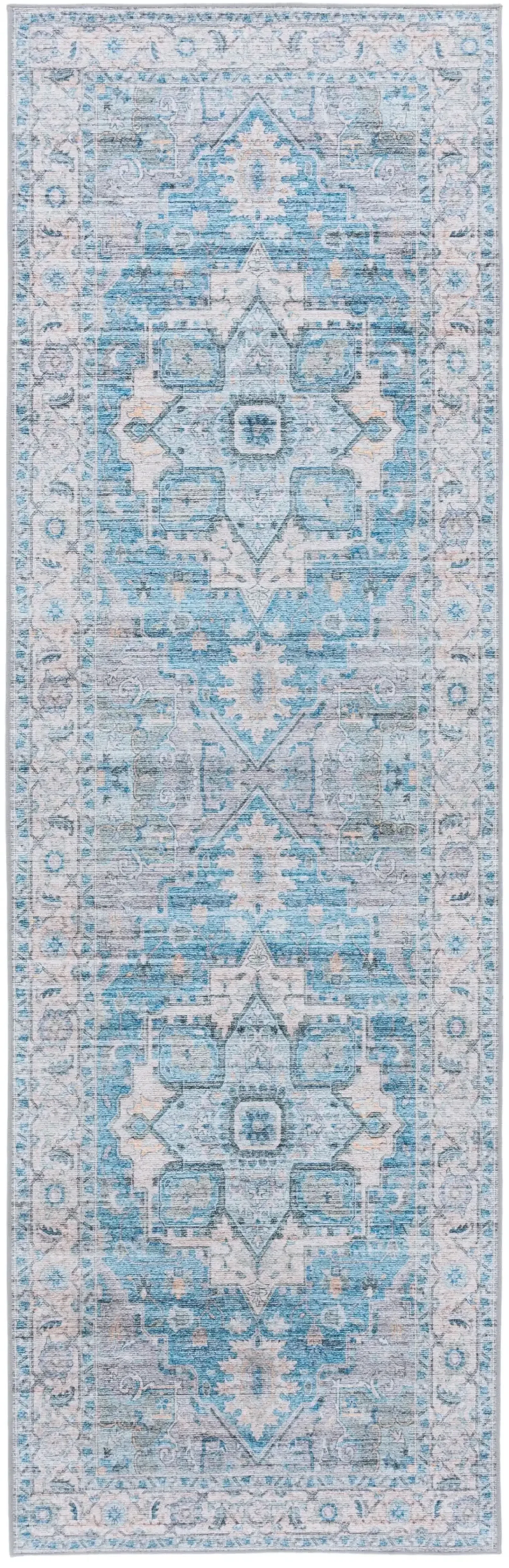 TUCSON 913 GREY  2'-6' x 8' Runner Rug