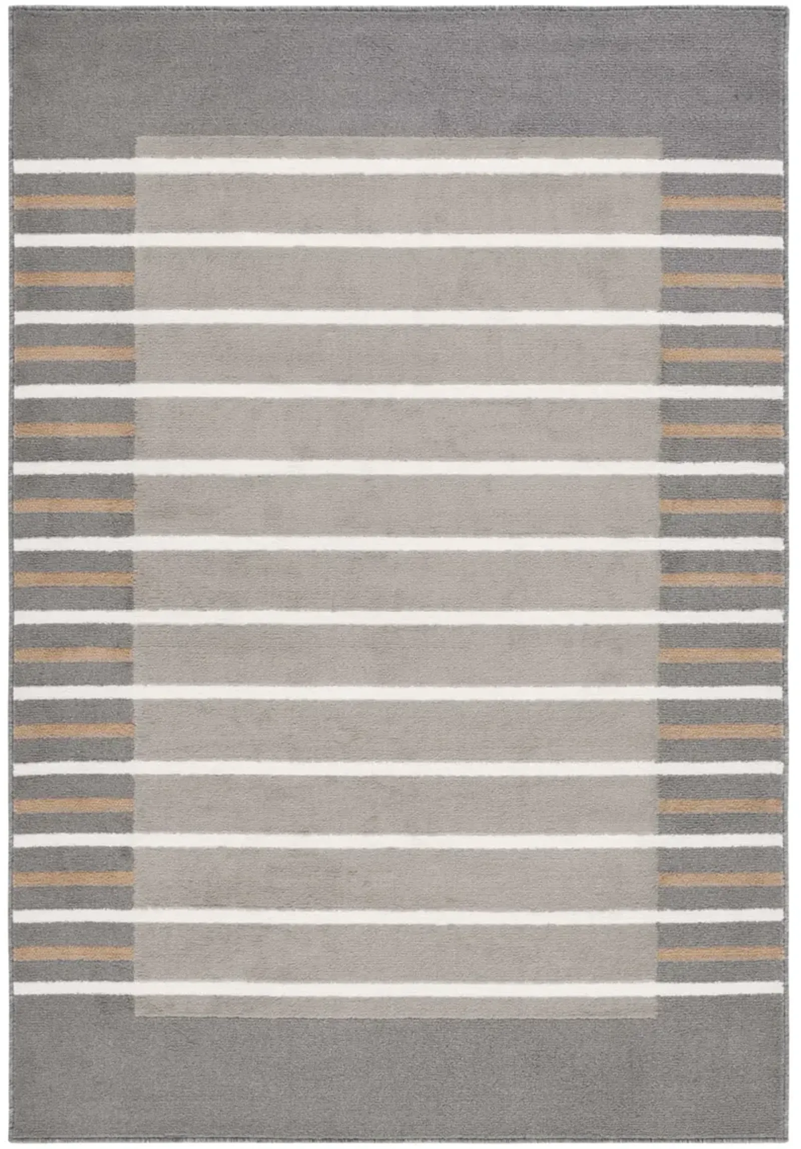 PYRAMID 232 GREY  4'-5' x 6'-5' Small Rectangle Rug