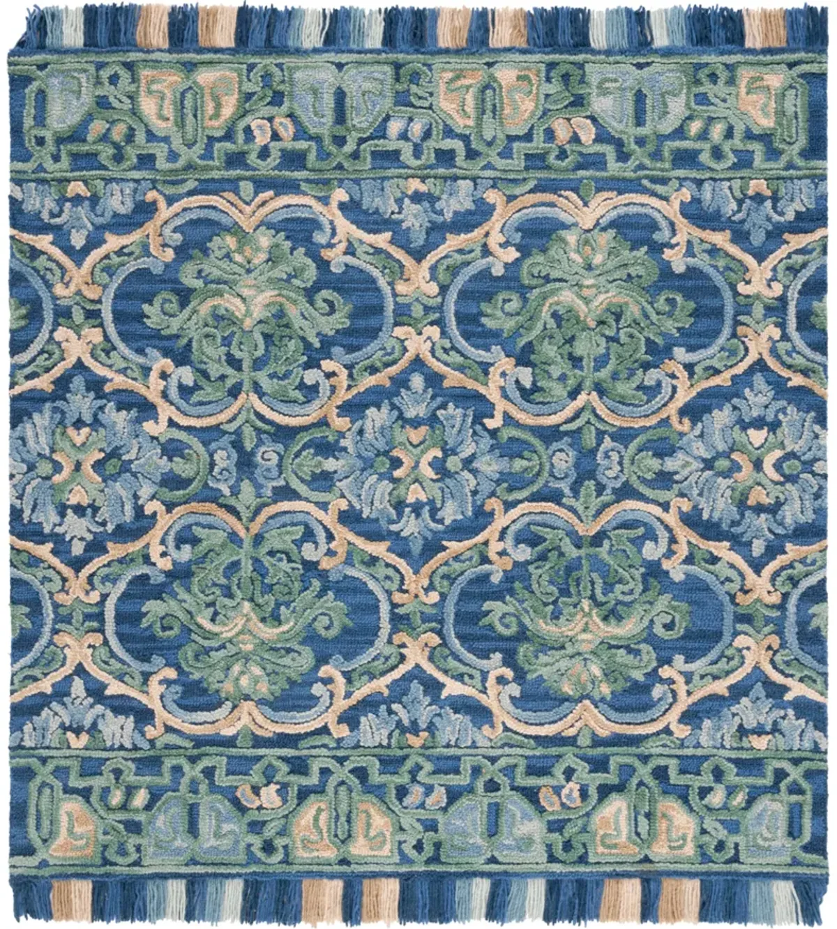 BLOSSOM Hand Tufted 4' x 4' Square area rug