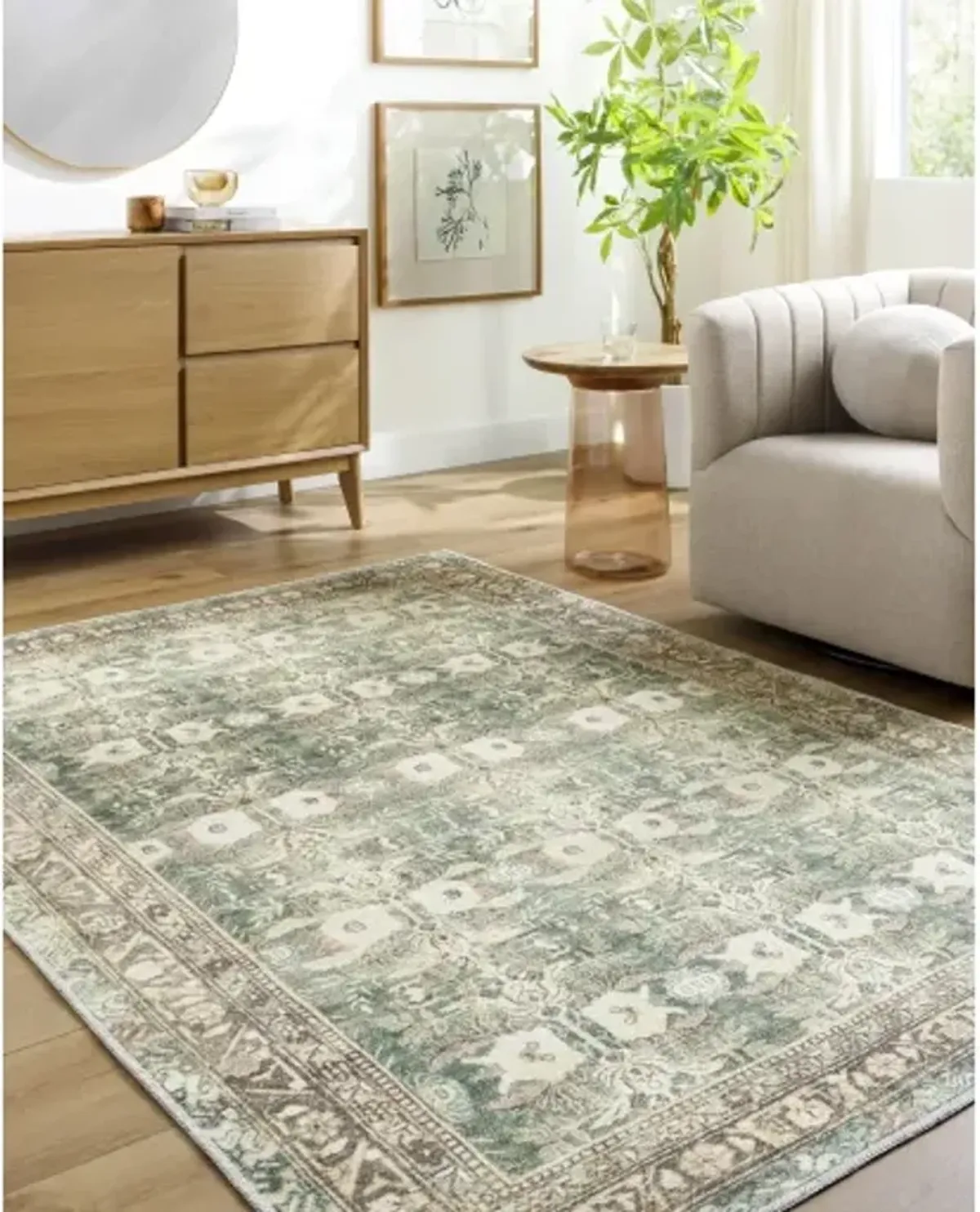 Amelie AML-2396 2'7" x 7'10" Machine Woven Rug