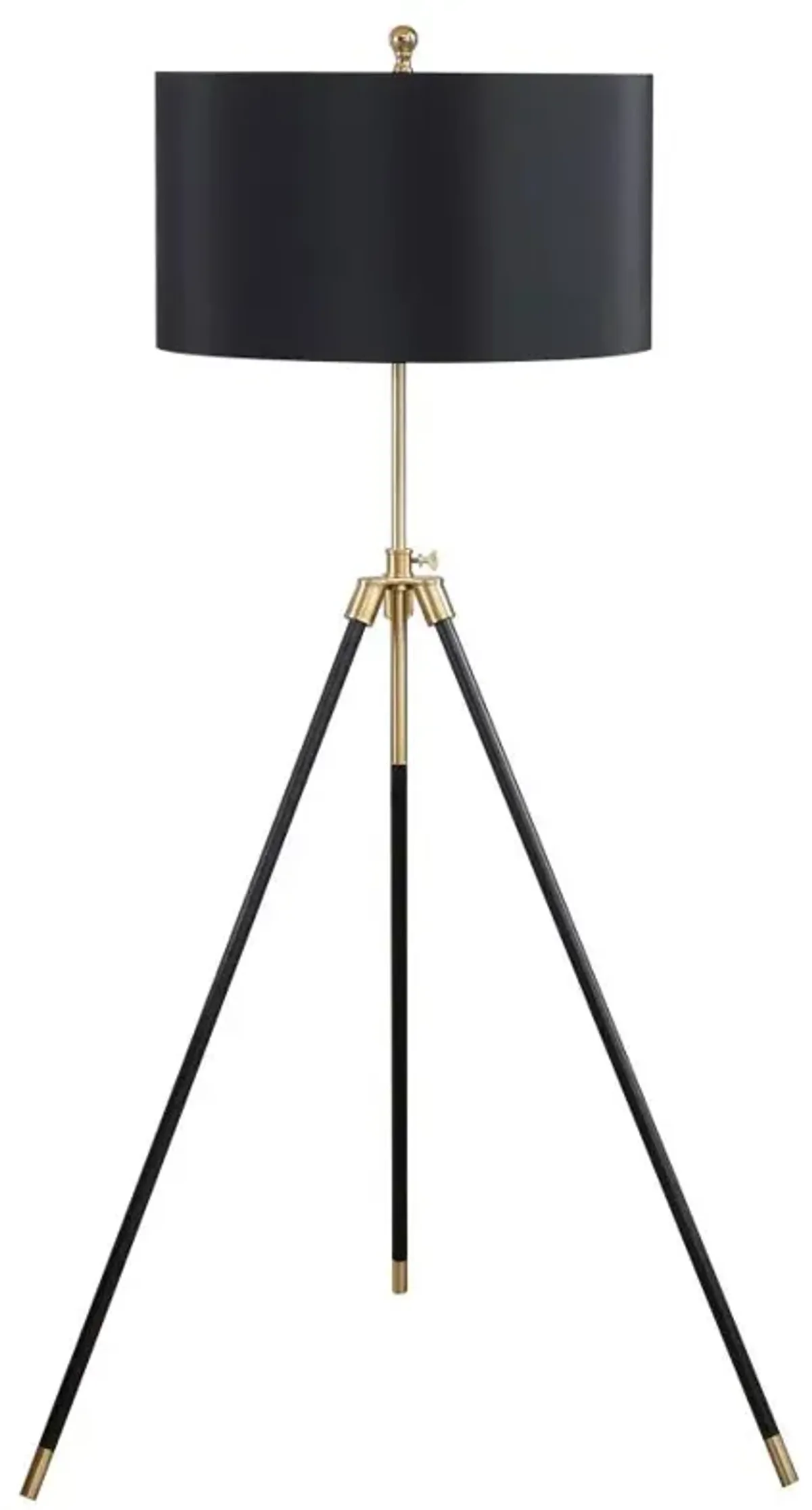 Zabka Tripod Floor Lamp Black and Gold