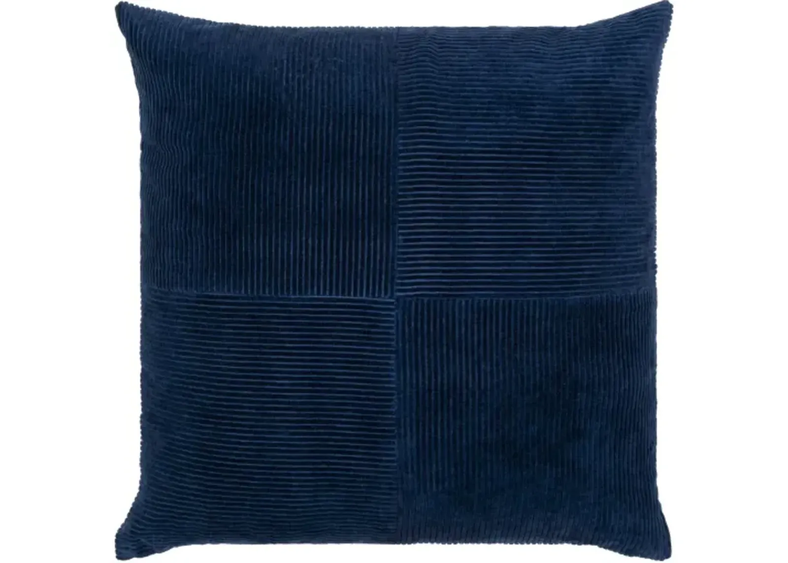 Corduroy Quarters CDQ-005 22"L x 22"W Accent Pillow