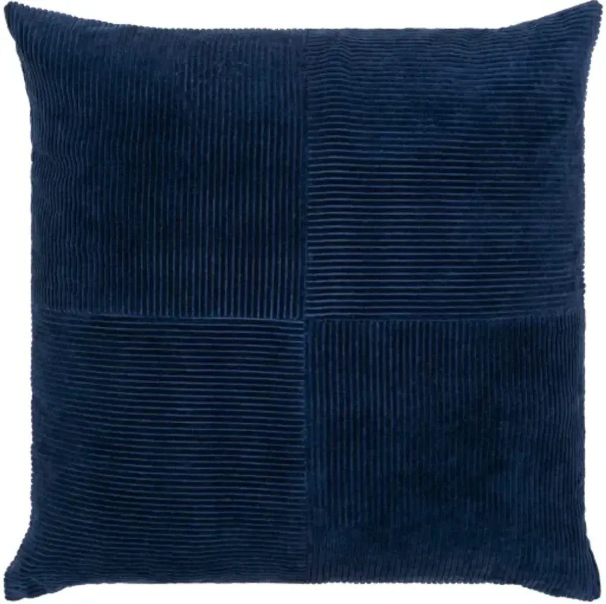 Corduroy Quarters CDQ-005 22"L x 22"W Accent Pillow