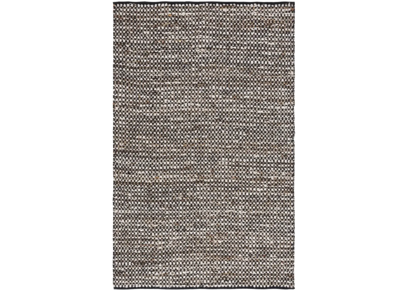 NATURA 349 BLACK  9' x 12' Large Rectangle Rug