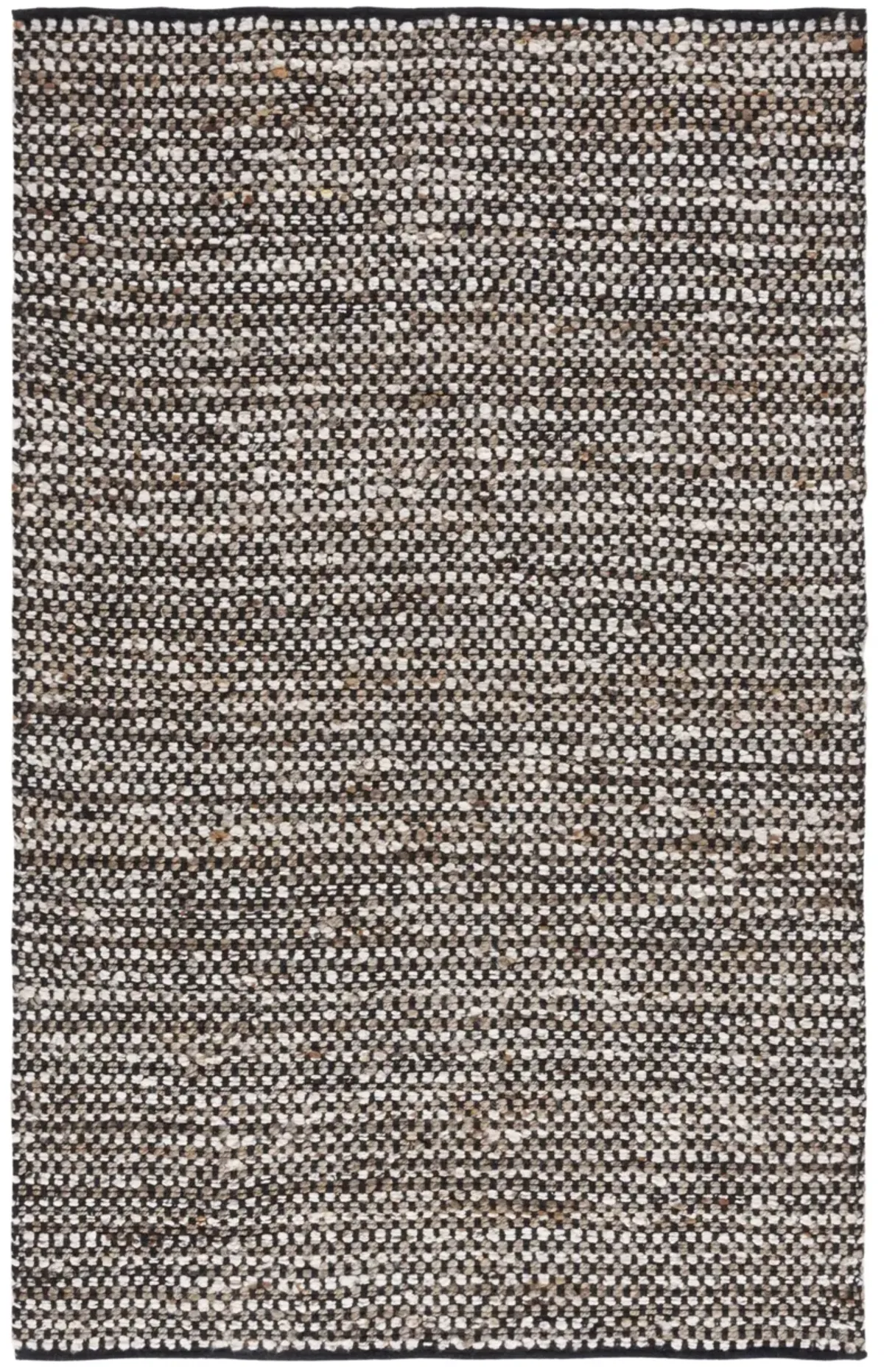 NATURA 349 BLACK  9' x 12' Large Rectangle Rug