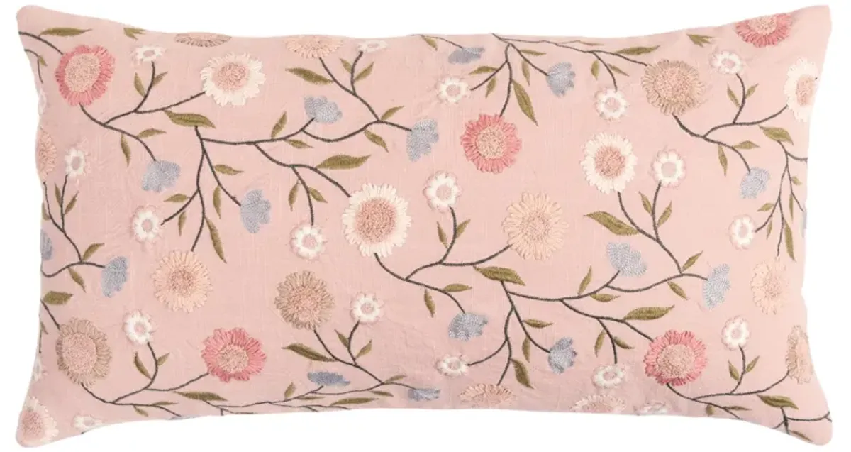 Floral Pink Pillow