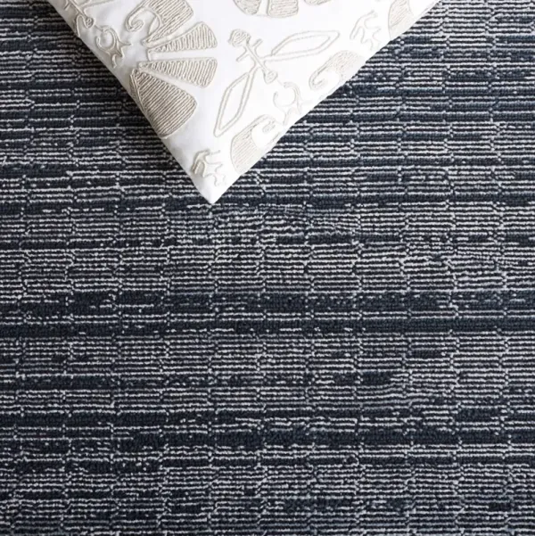 MILA 238 BLUE  2'-2' x 8' Runner Rug