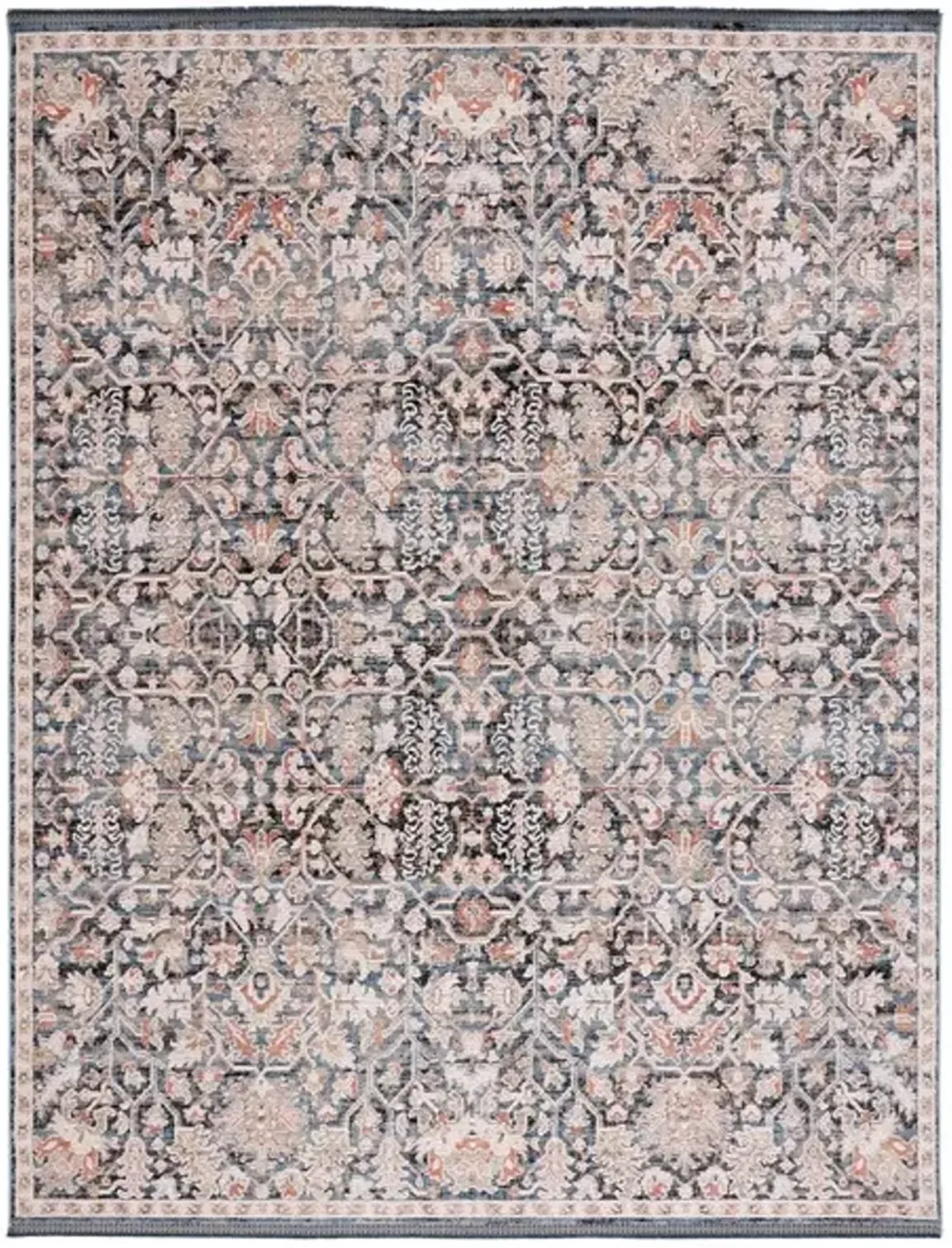 VIVALDI 568 Blue  9' X 12' Large Rectangle Rug