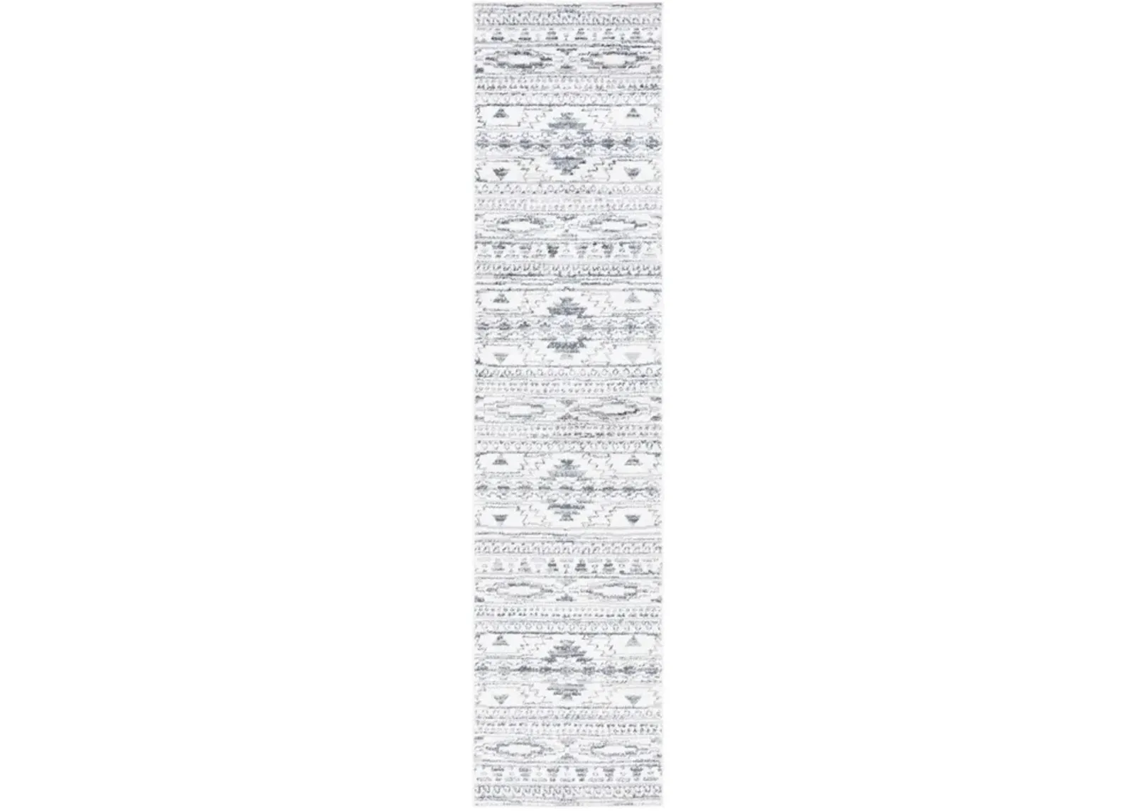 LAYLA 105 Grey 2'-2' X 9' Runner Rug